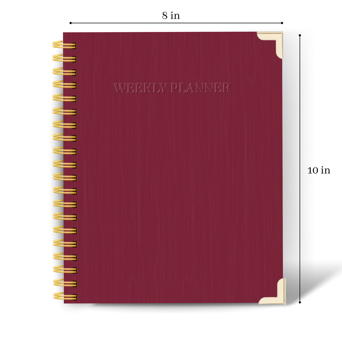 Merlot | Undated Weekly Planner – Horizontal & Vertical Layouts