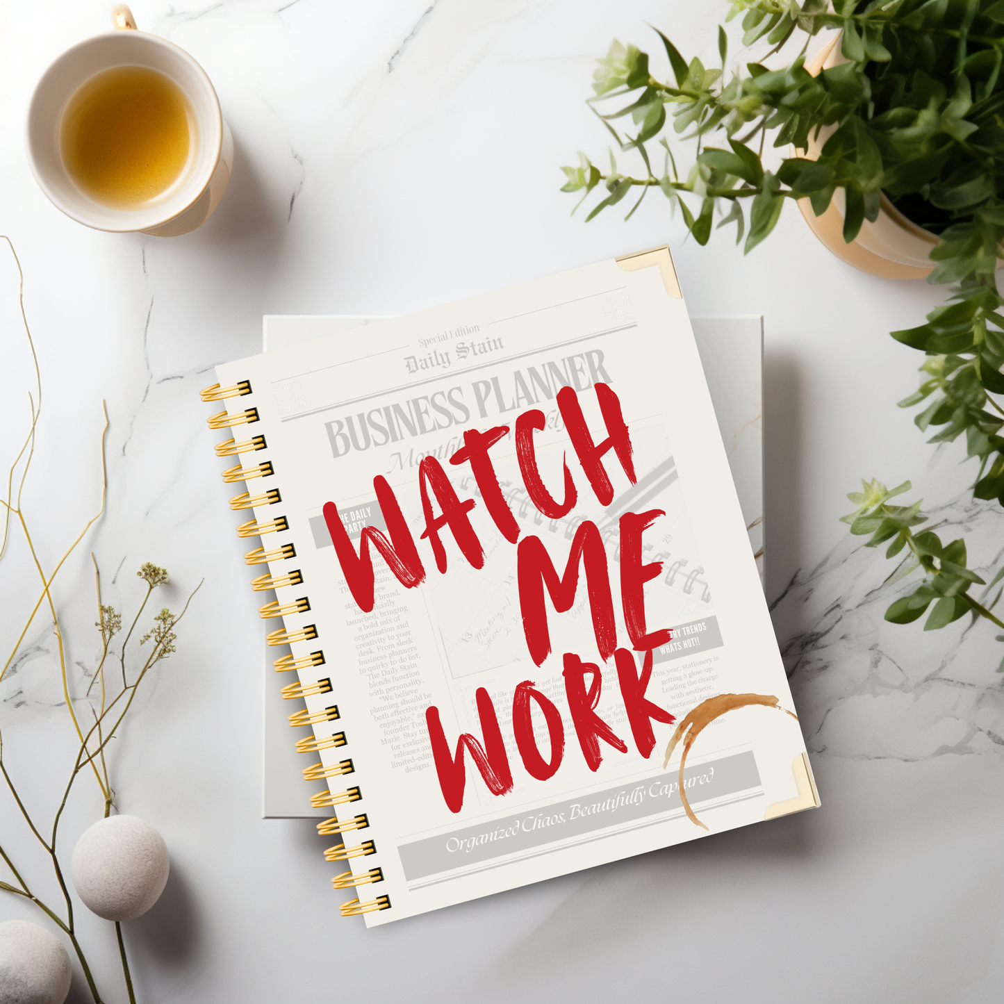 *Pre-Order* Watch | Undated Business Planner – Weekly Layouts, Budget & Content Planning