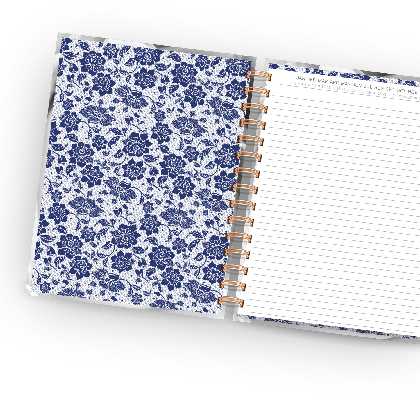 ROSE Lined & Grid Notebooks | Journaling, Writing & Bullet Journal