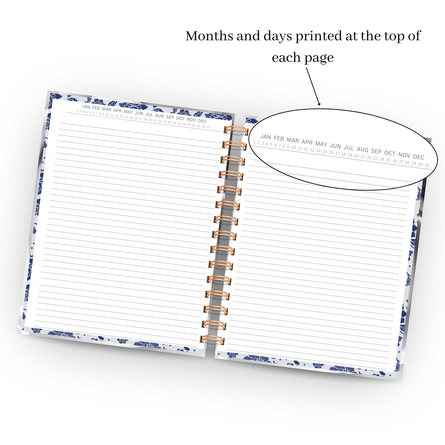 ROSE Lined & Grid Notebooks | Journaling, Writing & Bullet Journal