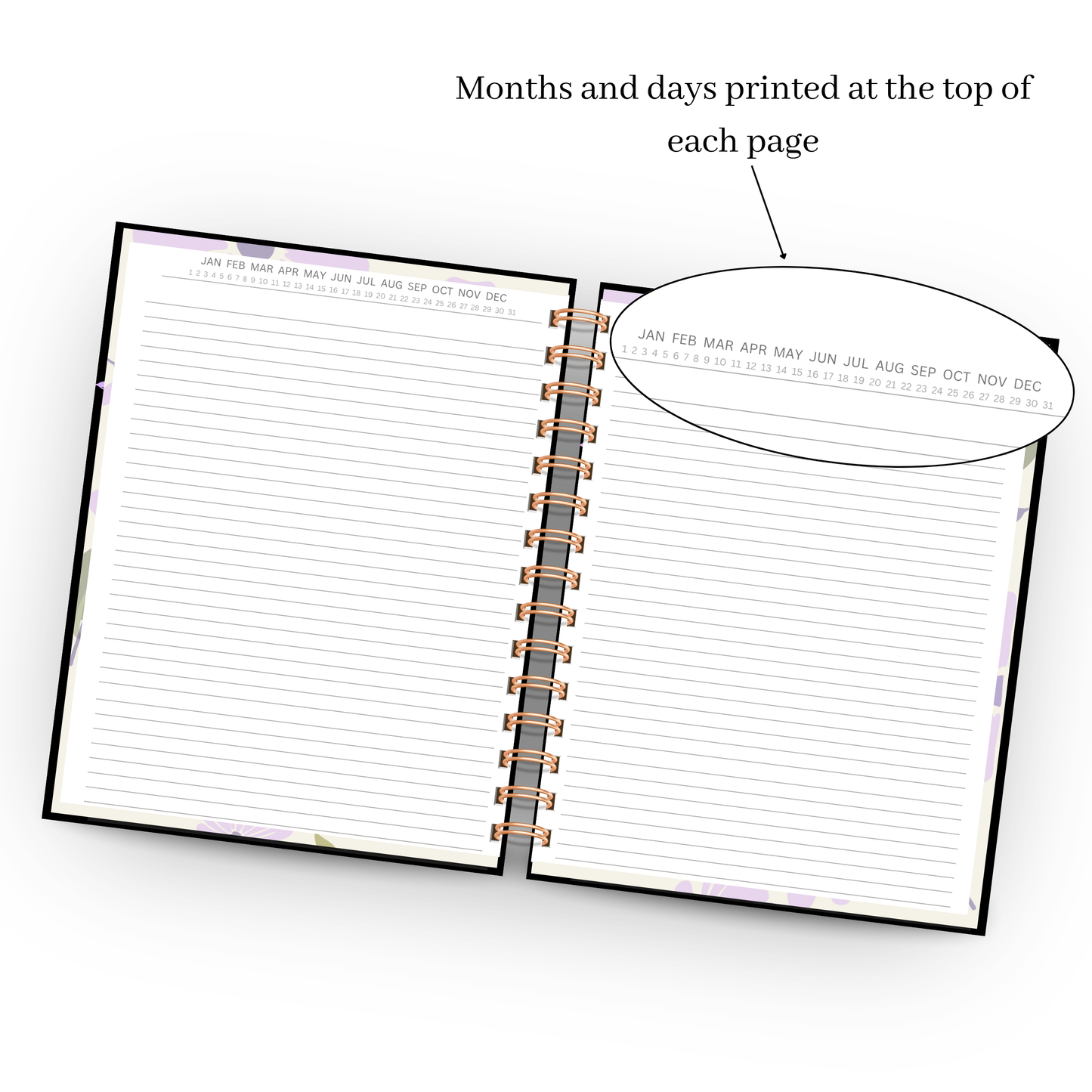 FLOWER | Lined & Grid Notebooks | Journaling, Writing & Bullet Journal
