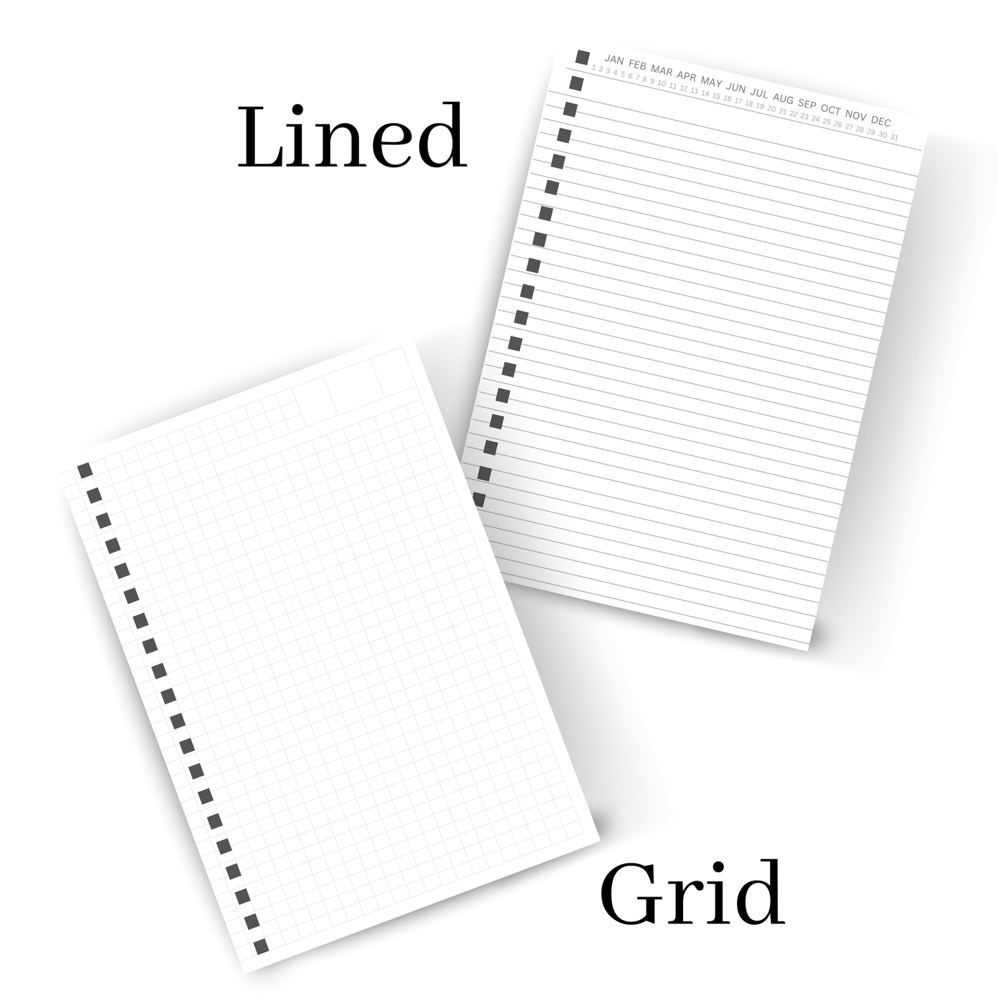 Unhinged & Unapologetic | Lined & Grid Notebooks | Journaling, Writing & Bullet Journal
