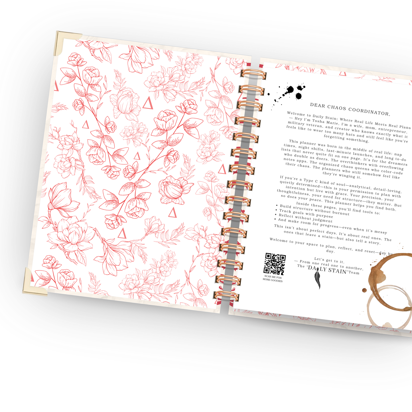 Unshaken | Undated Weekly Planner