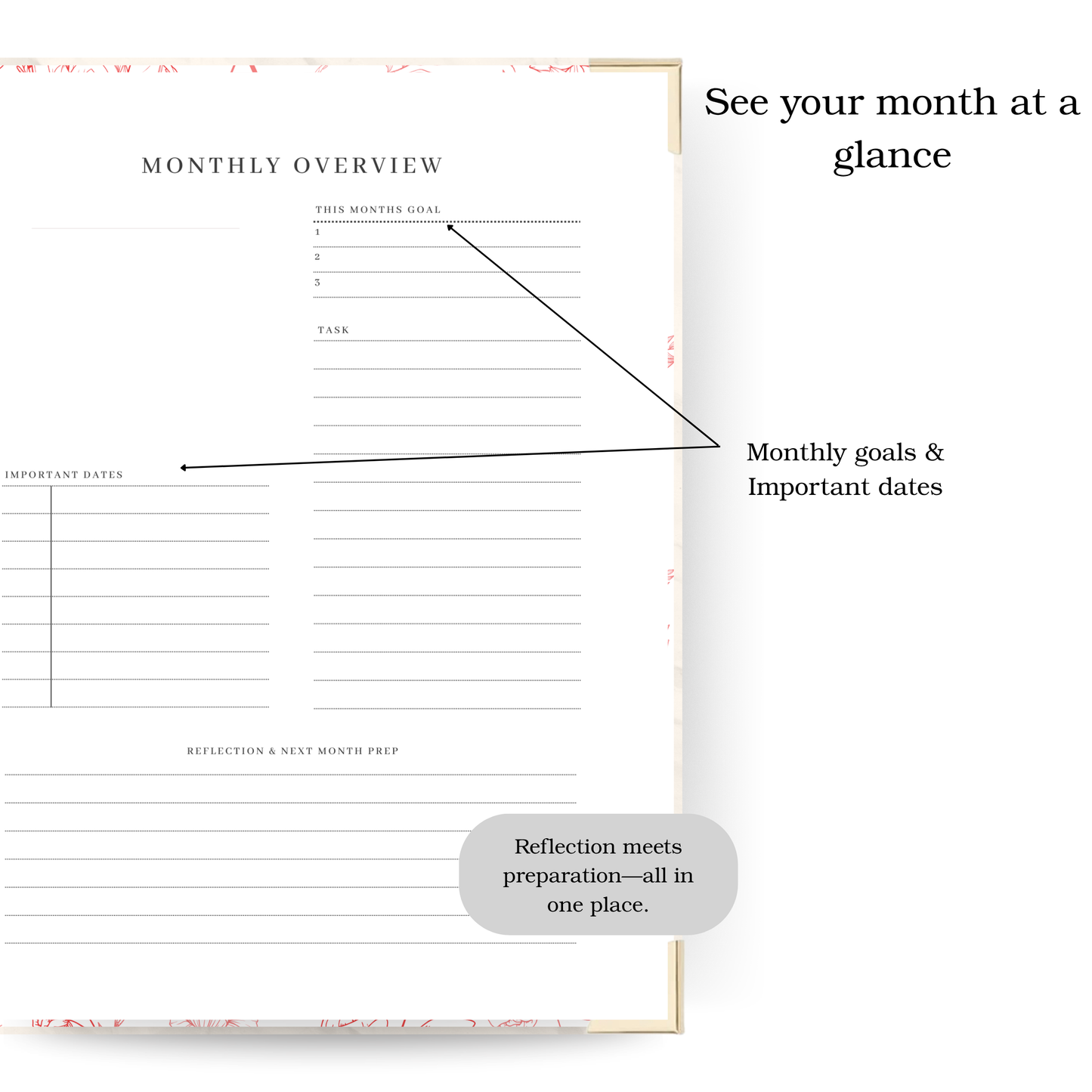 Unshaken | Undated Weekly Planner