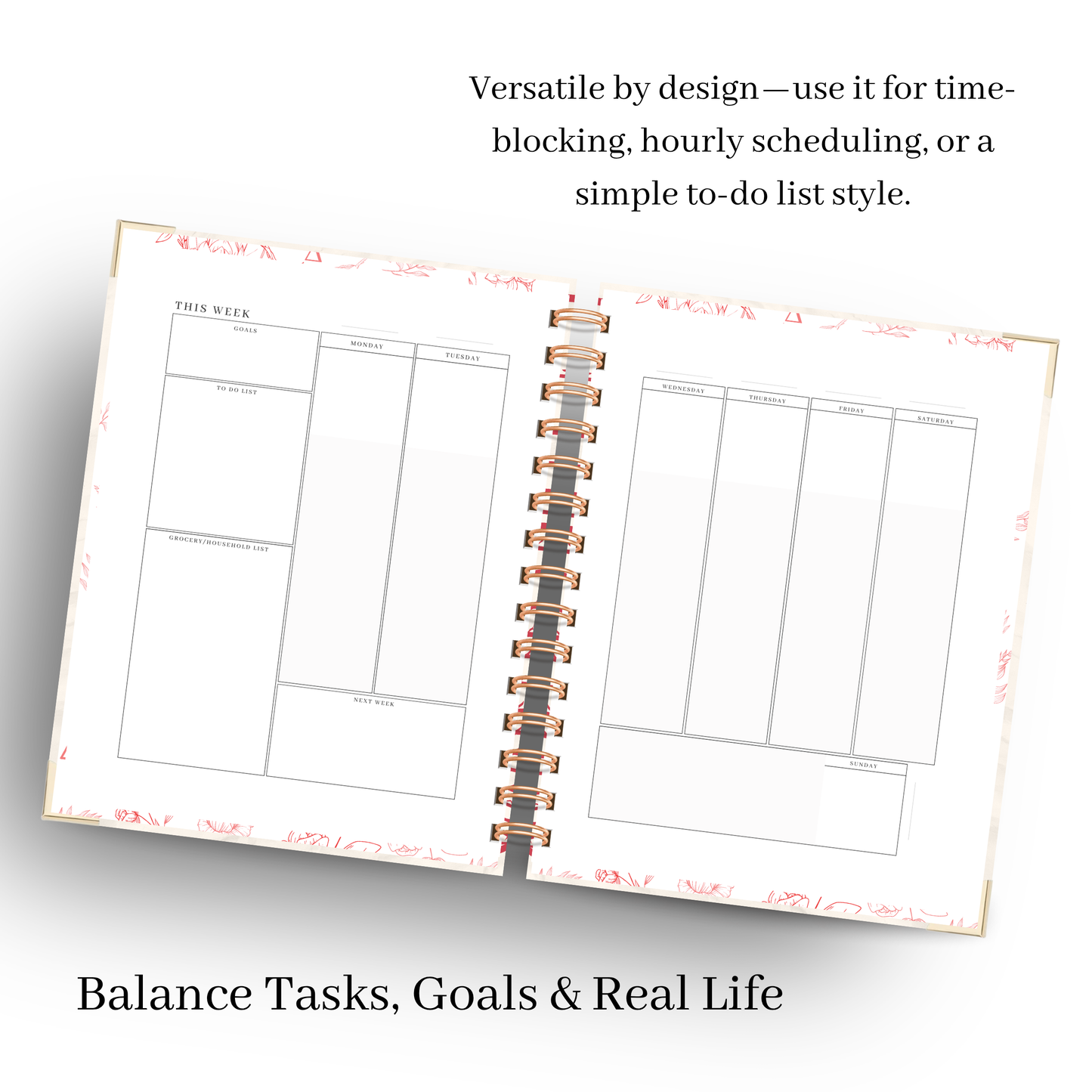 Unshaken | Undated Weekly Planner