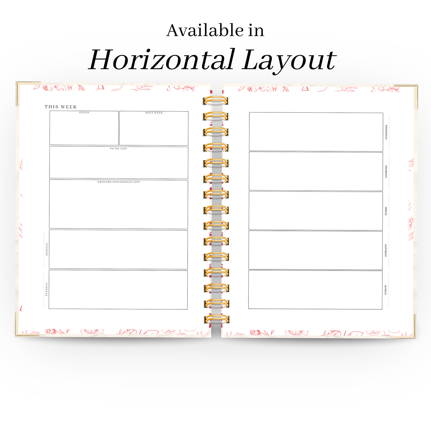 Unshaken | Undated Weekly Planner