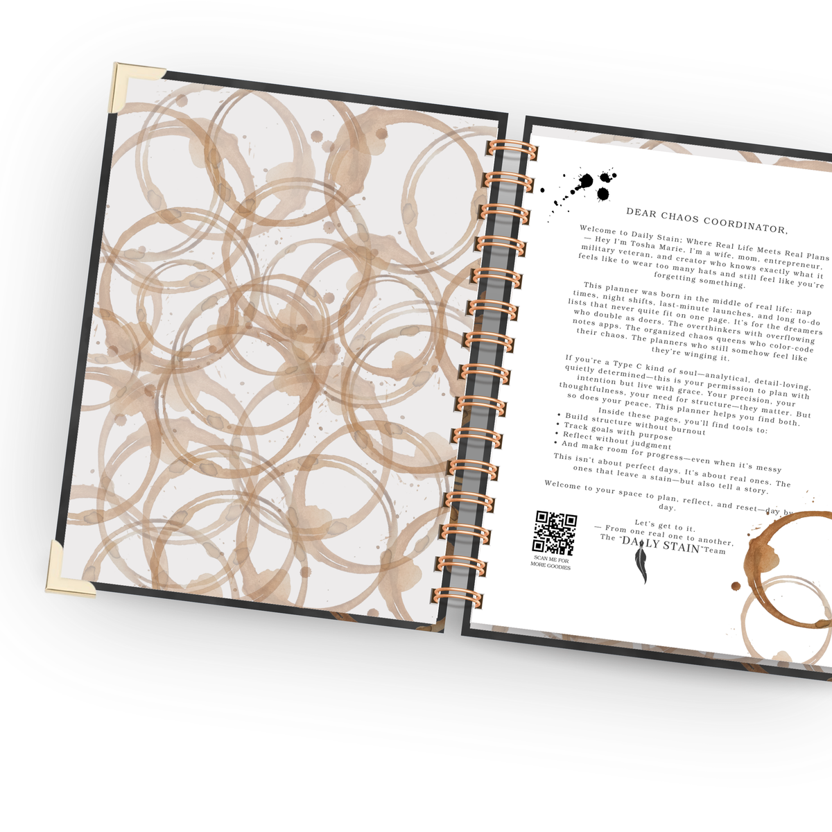 Haze | Undated Weekly Planner – Horizontal & Vertical Layouts