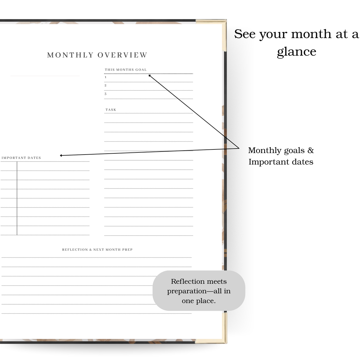 Haze | Undated Weekly Planner – Horizontal & Vertical Layouts