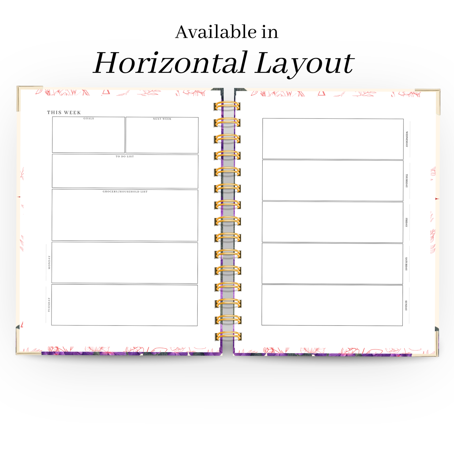 Balanced Force | Undated Weekly Planner