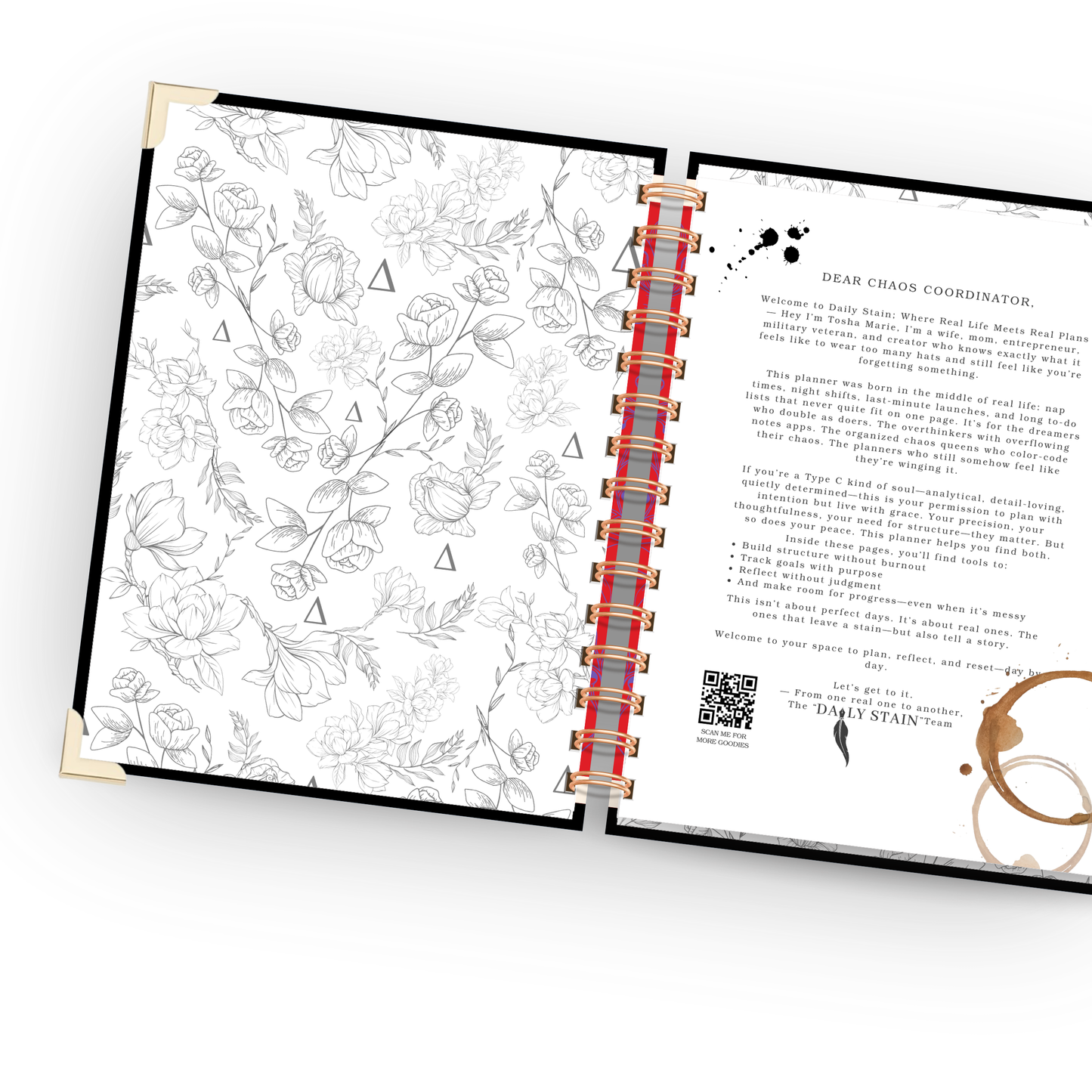Rooted & Refined | Undated Weekly Planner