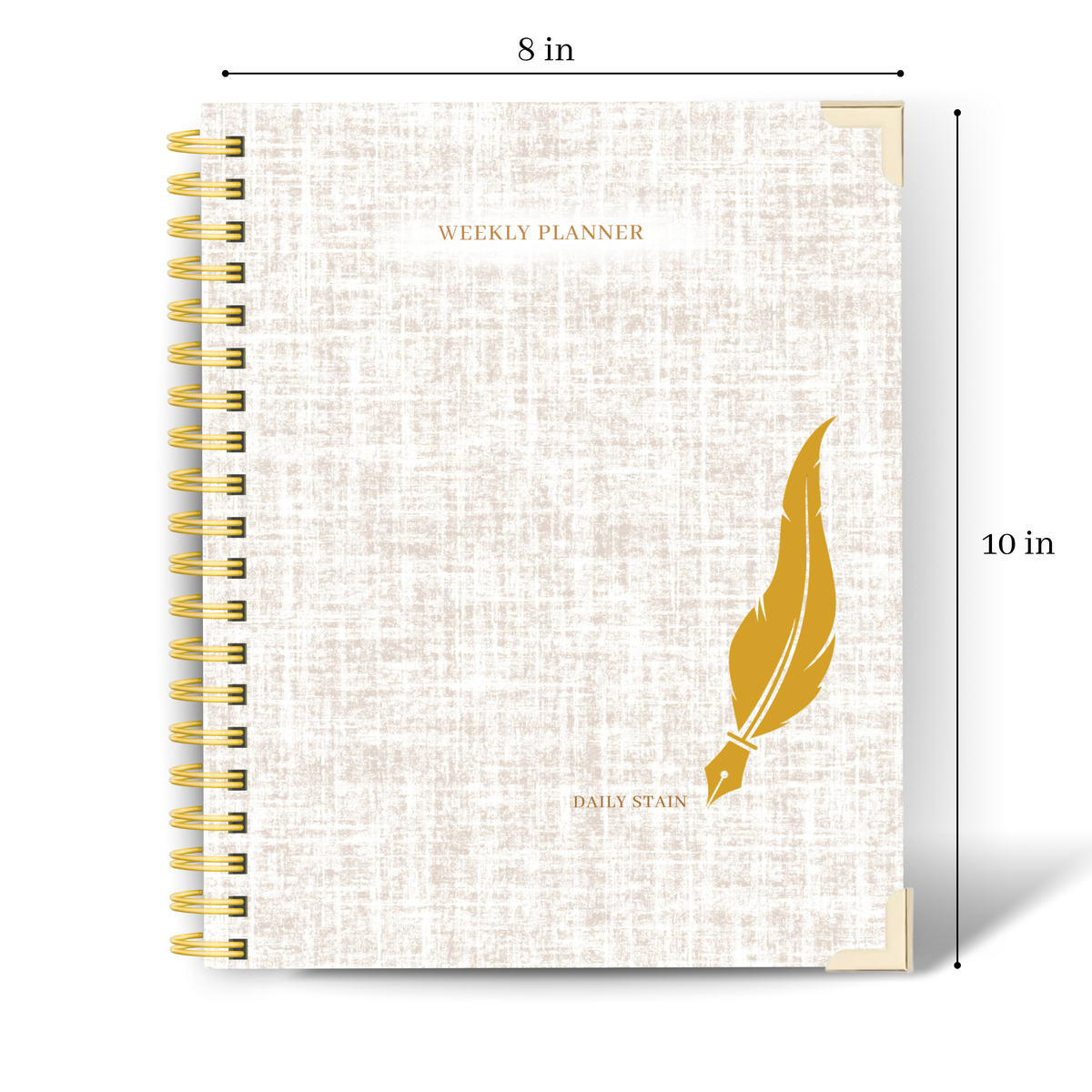 Script | Undated Weekly Planner – Horizontal & Vertical Layouts