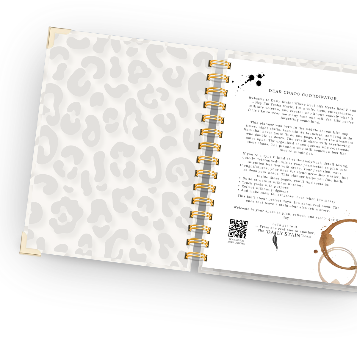 Fierce | Undated Weekly Planner – Horizontal & Vertical Layouts (Copy)