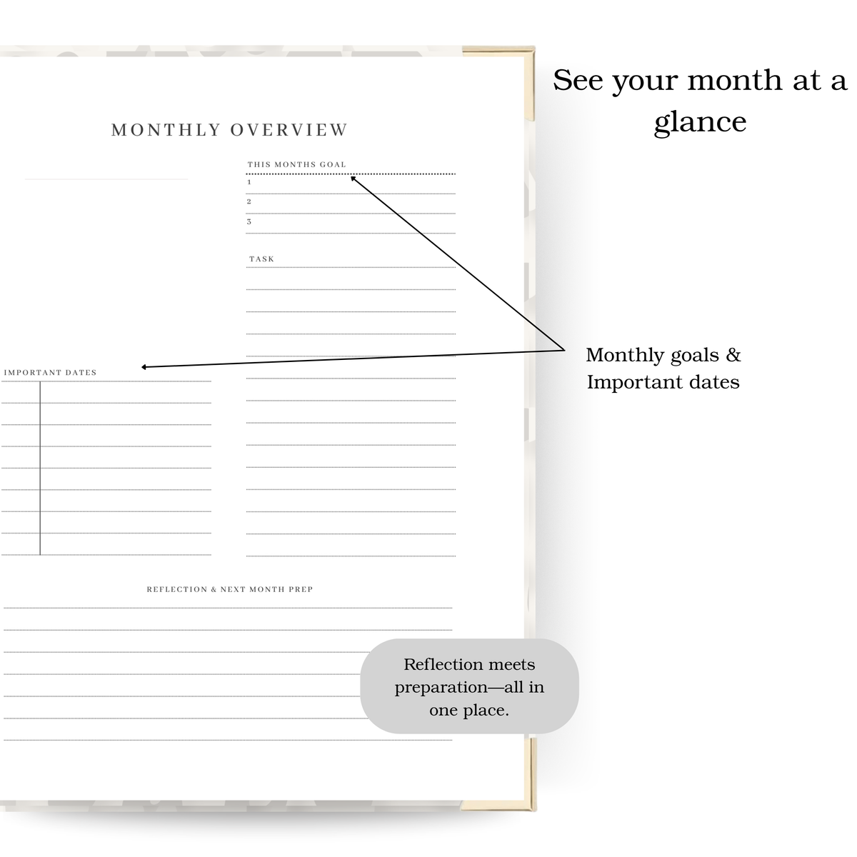 Fierce | Undated Weekly Planner – Horizontal & Vertical Layouts (Copy)