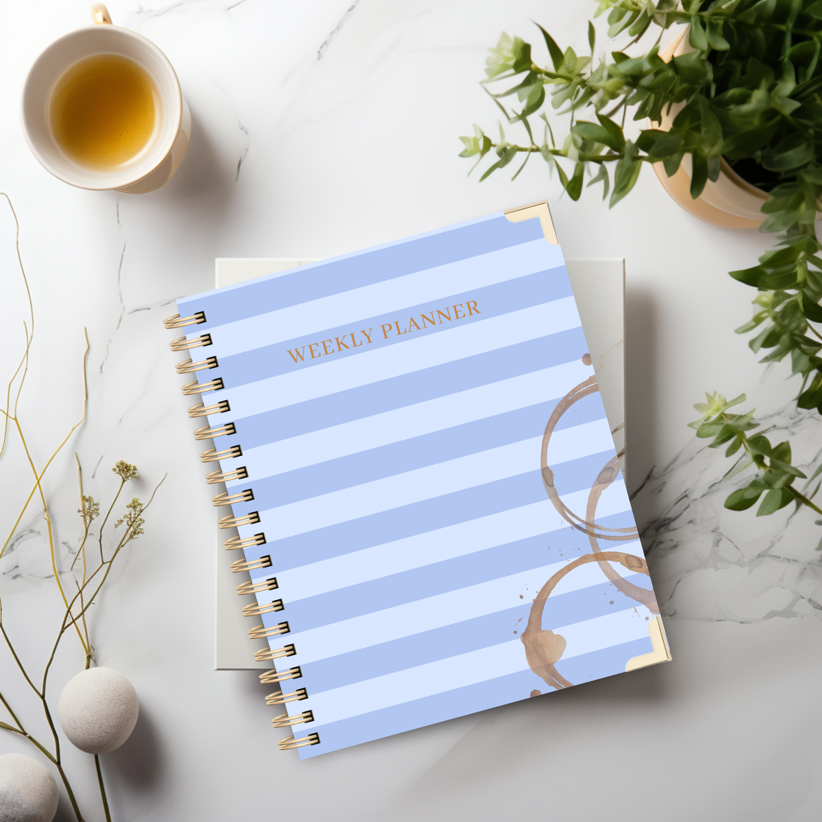 Brew | Undated Weekly Planner – Horizontal & Vertical Layouts