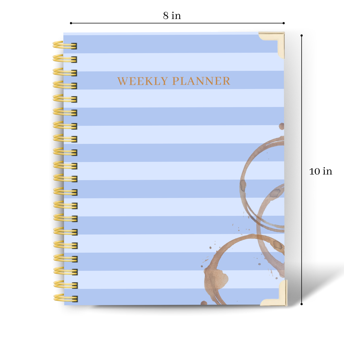 Brew | Undated Weekly Planner – Horizontal & Vertical Layouts