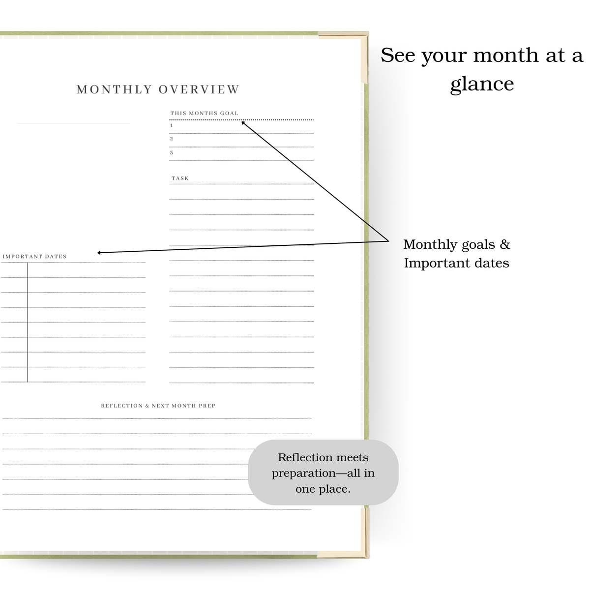 Zest | Undated Weekly Planner – Horizontal & Vertical Layouts