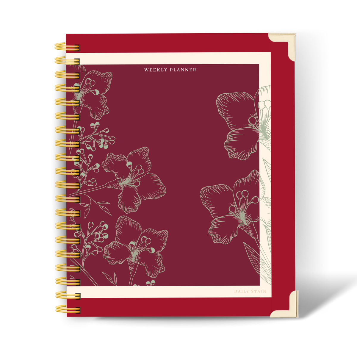Botanical | Undated Weekly Planner – Horizontal & Vertical Layouts