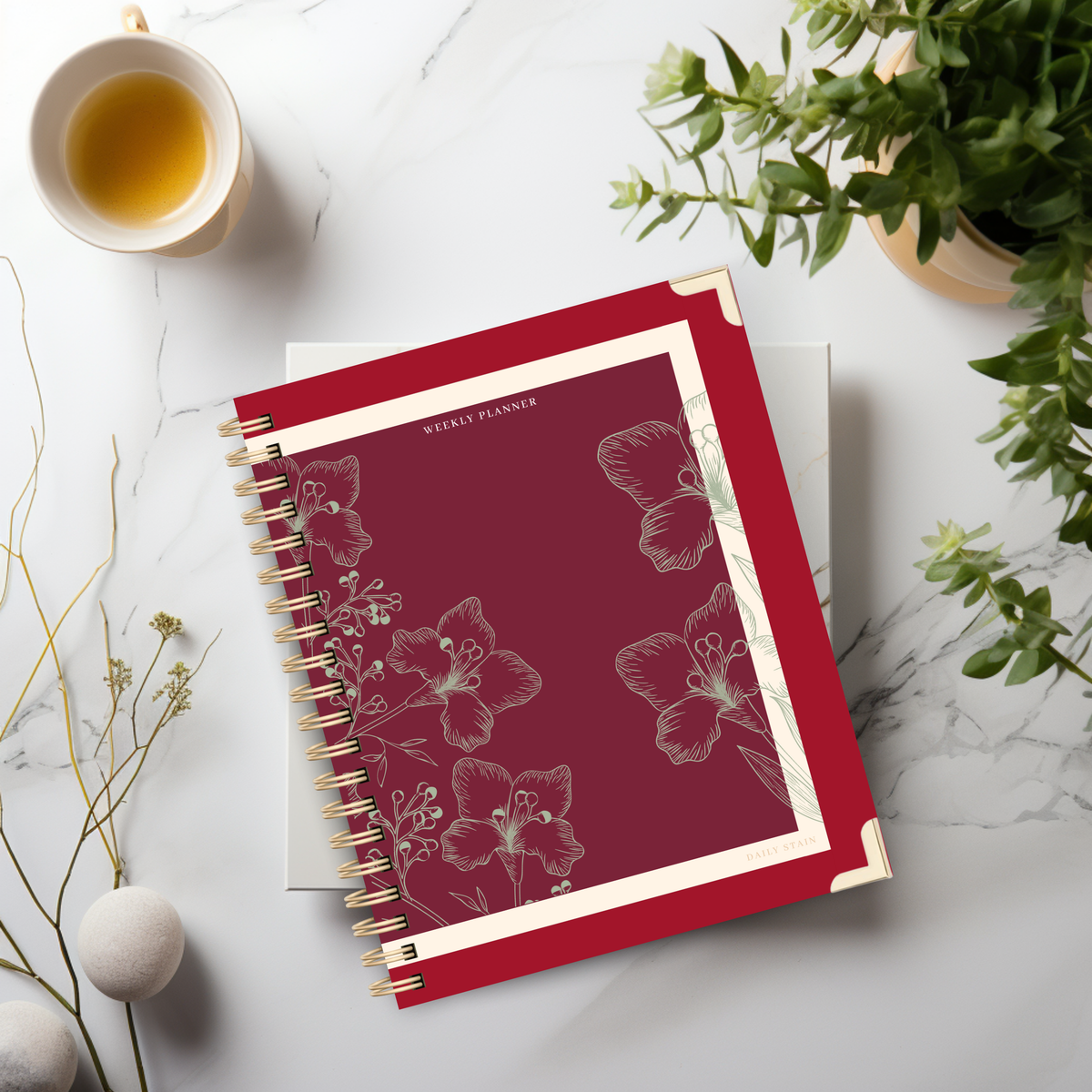 Botanical | Undated Weekly Planner – Horizontal & Vertical Layouts