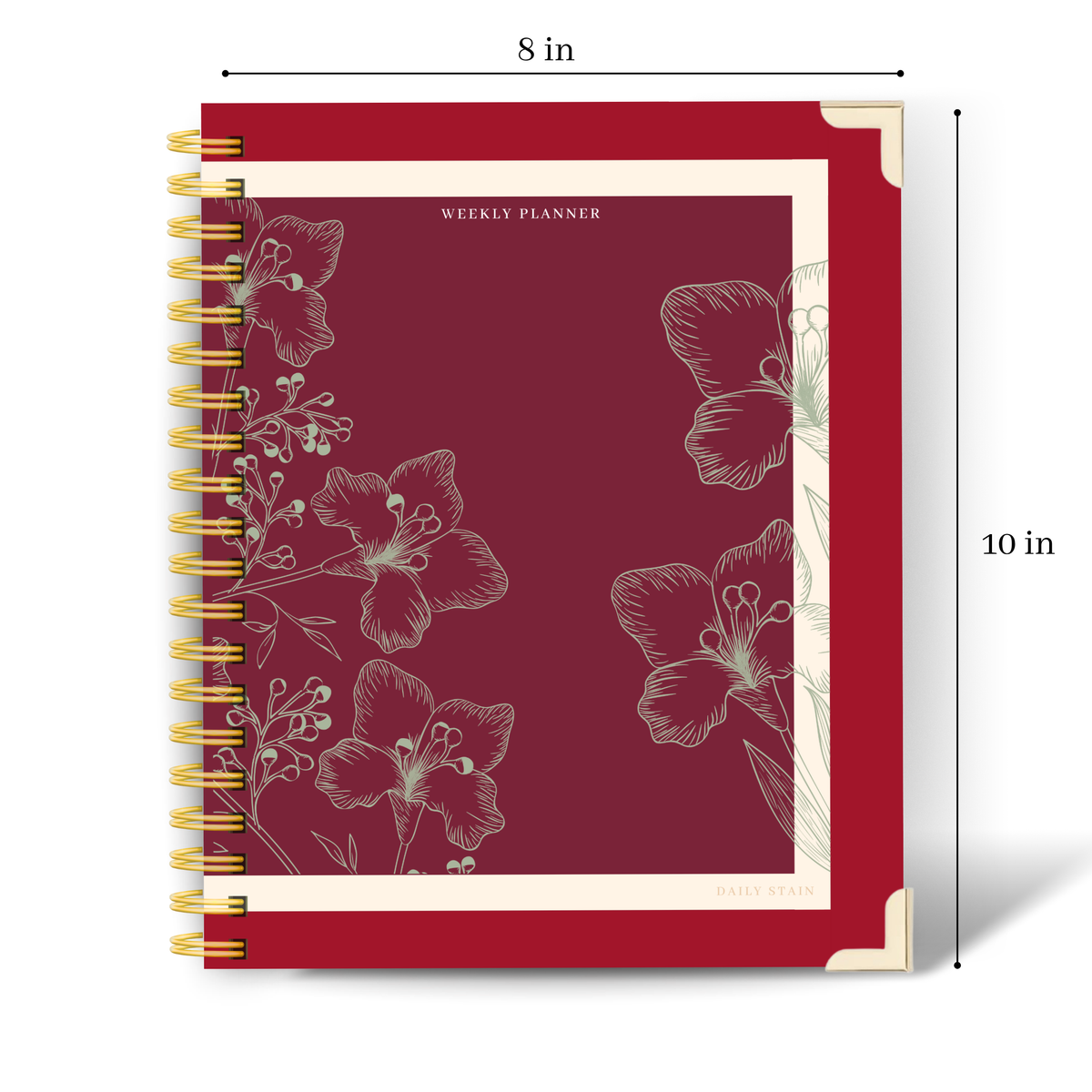 Botanical | Undated Weekly Planner – Horizontal & Vertical Layouts